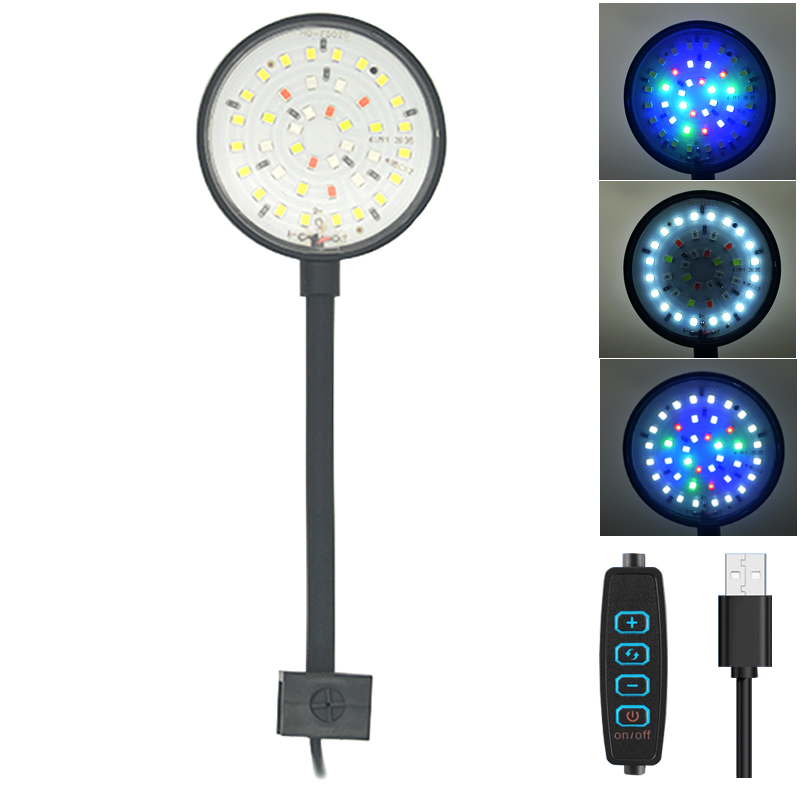 USB Aquarium LED Lamp Fish Tan - Marine Aquarium Led Lights 评论和价格