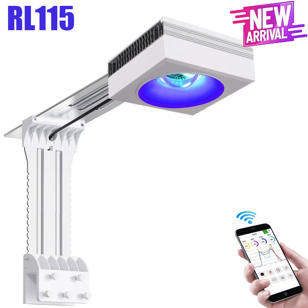 NEW PopBloom RL115 WiFi Marine - Marine Aquarium Led Lights 评论和价格