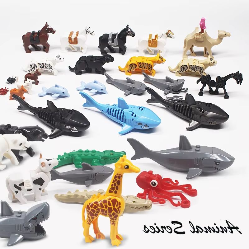 MOC 2025 New 1PCS Printed Zoo  - Marine Zoo 评论和价格