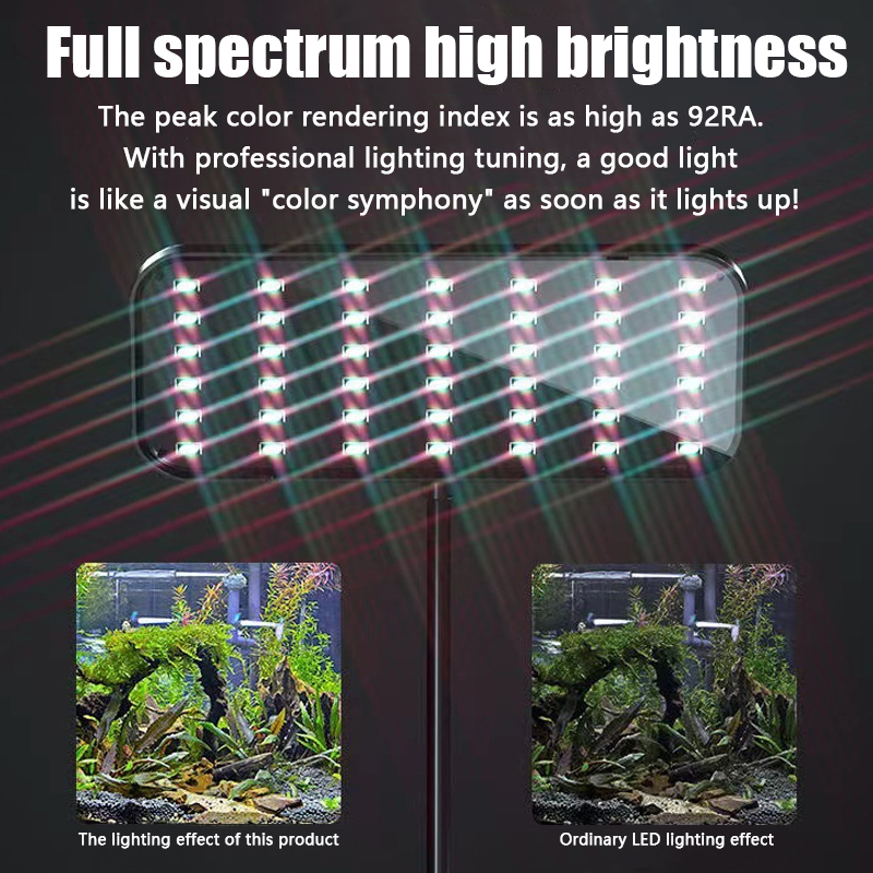 13W LED Lamp Aquarium Decorati - Marine Aquarium Led Lights 评论和价格