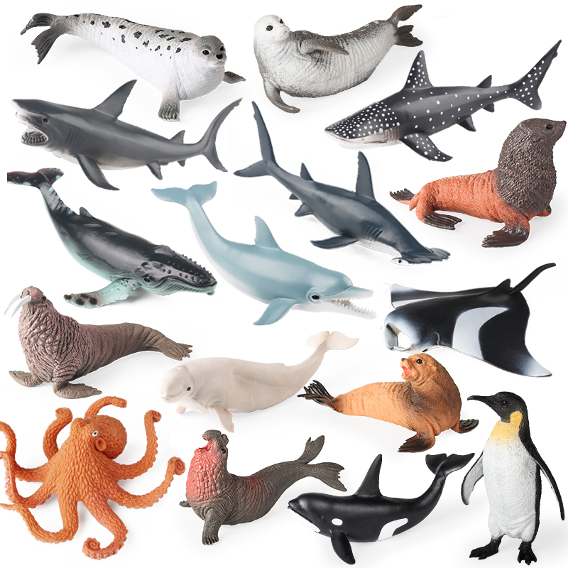 Oenux New Sea Life Seal Sea Li - Aquarium Blue Marine 评论和价格