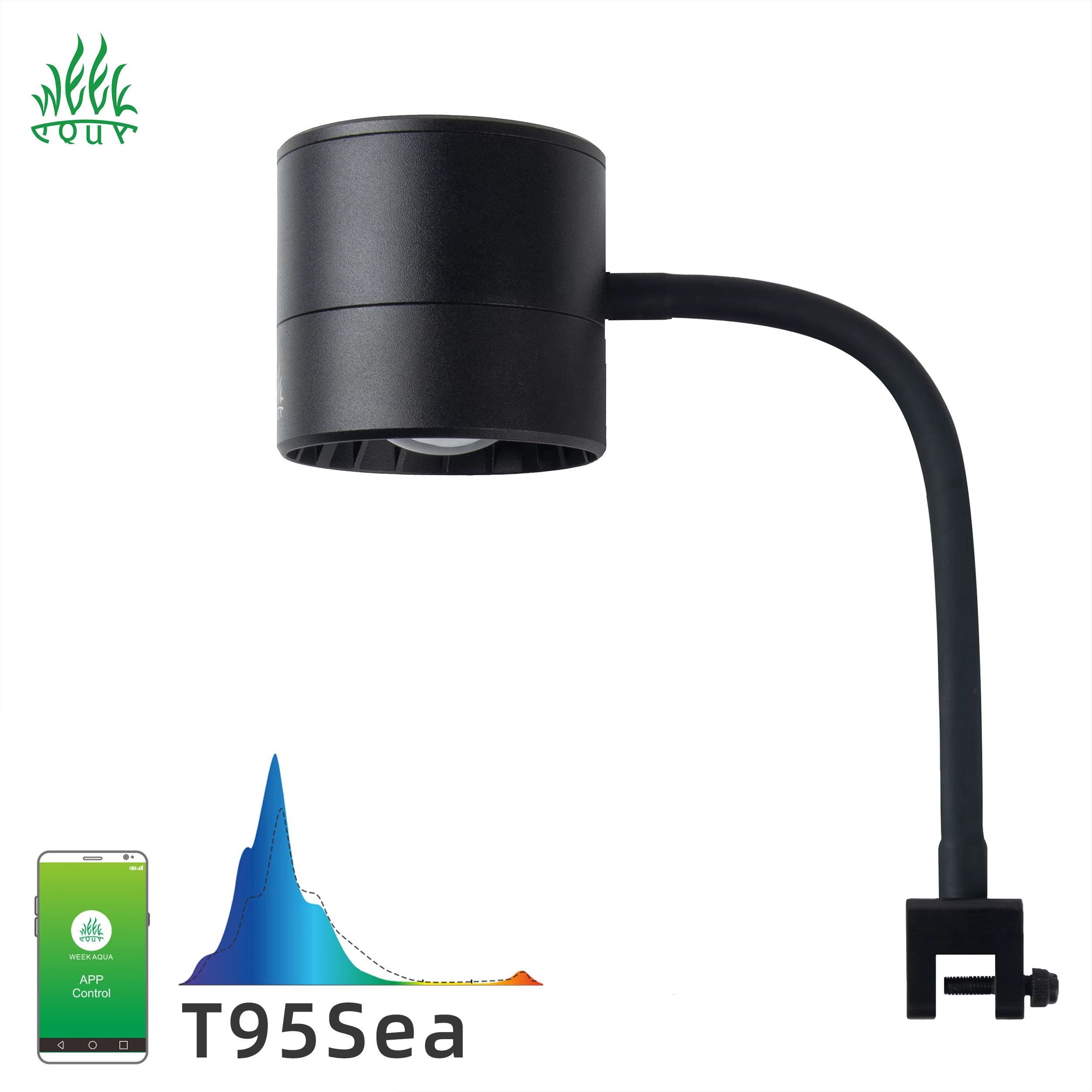 WEEK AQUA Aquarium Light Manuf - Aquarium Blue Marine 评论和价格