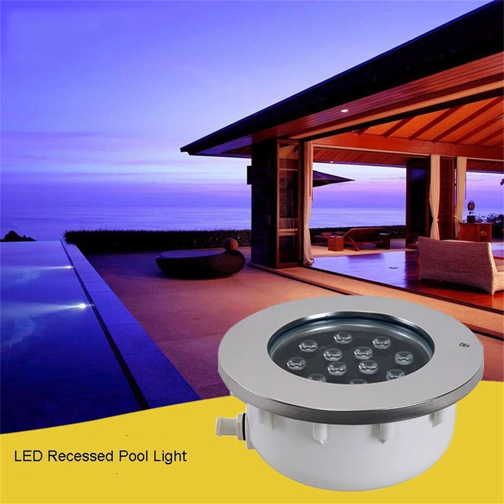 12W RGB LED Underwater Light R - Marine Aquarium Led Lights 评论和价格