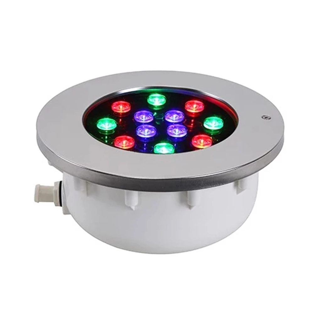 12W RGB LED Underwater Light R - Marine Aquarium Led Lights 评论和价格