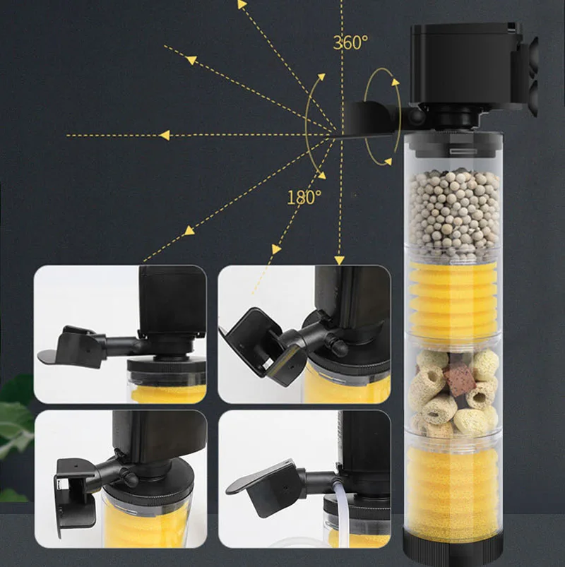 220V 50Hz Silent Filter for Aq - Marine Aquarium Wave Maker 评论和价格