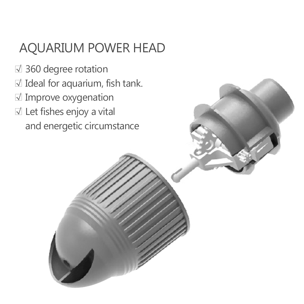 Aquarium Power Head Fish Tank  - Marine Aquarium Wave Maker 评论和价格