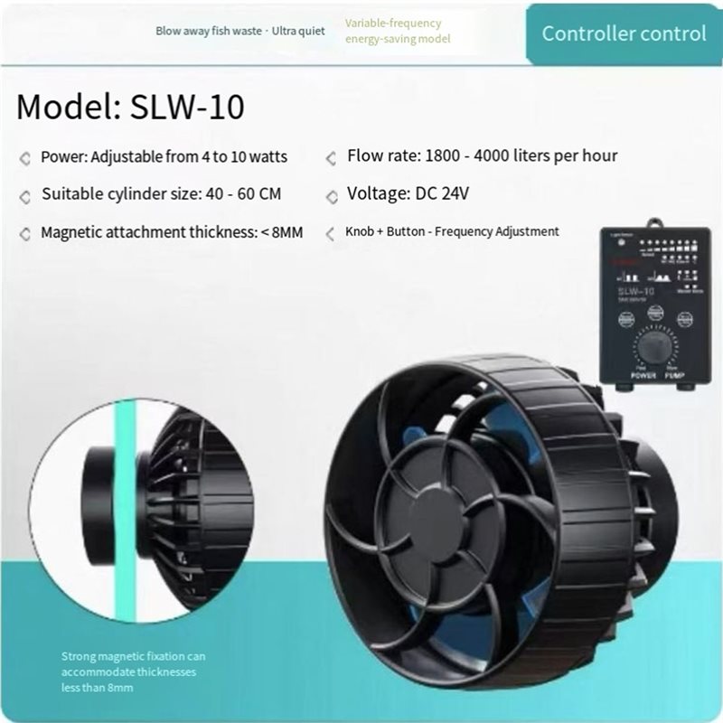A23P SLW10 Wavemaker Silent Wa - Marine Aquarium Wave Maker 评论和价格