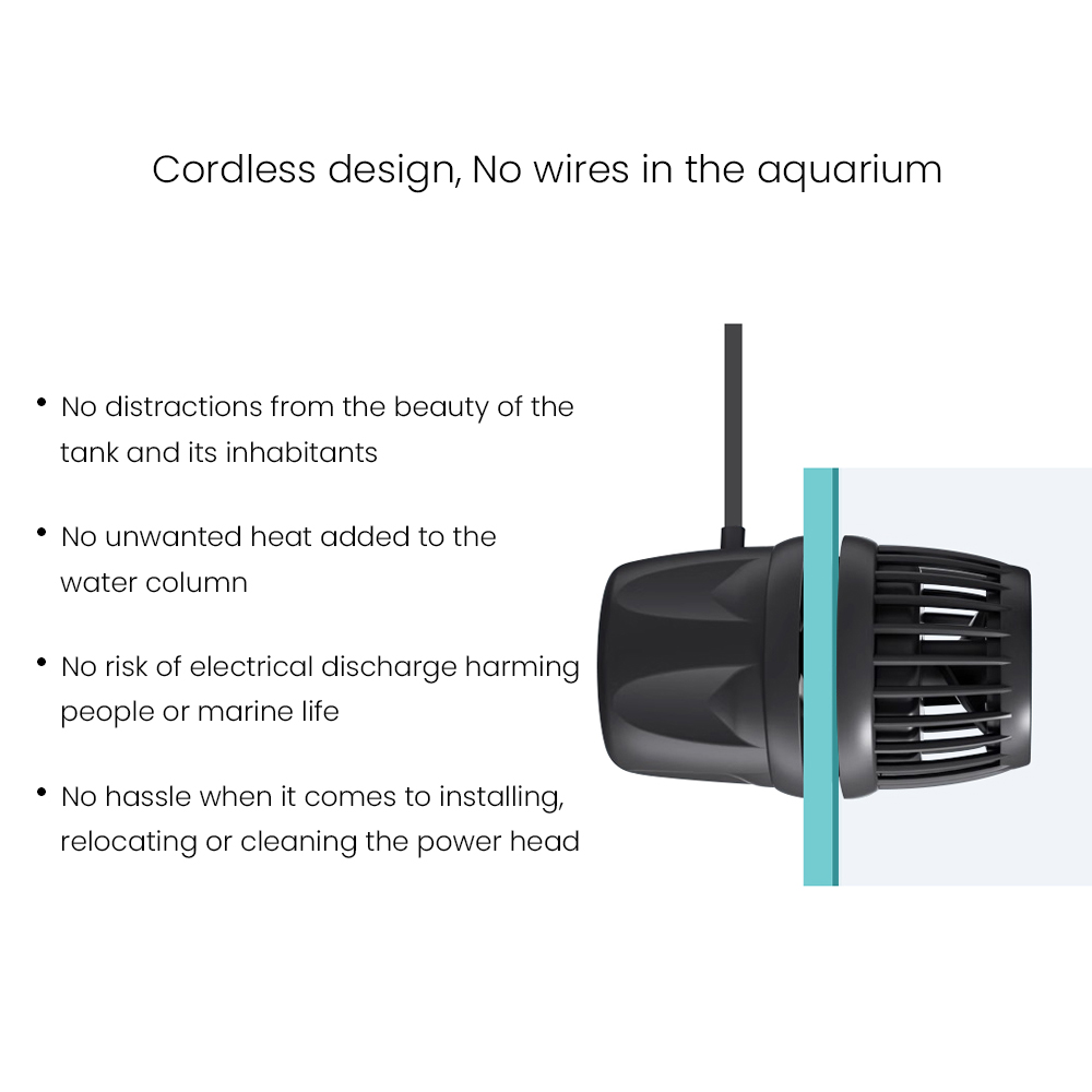 Jecod/Jebao New Cordless DMP-1 - Marine Aquarium Wave Maker 评论和价格