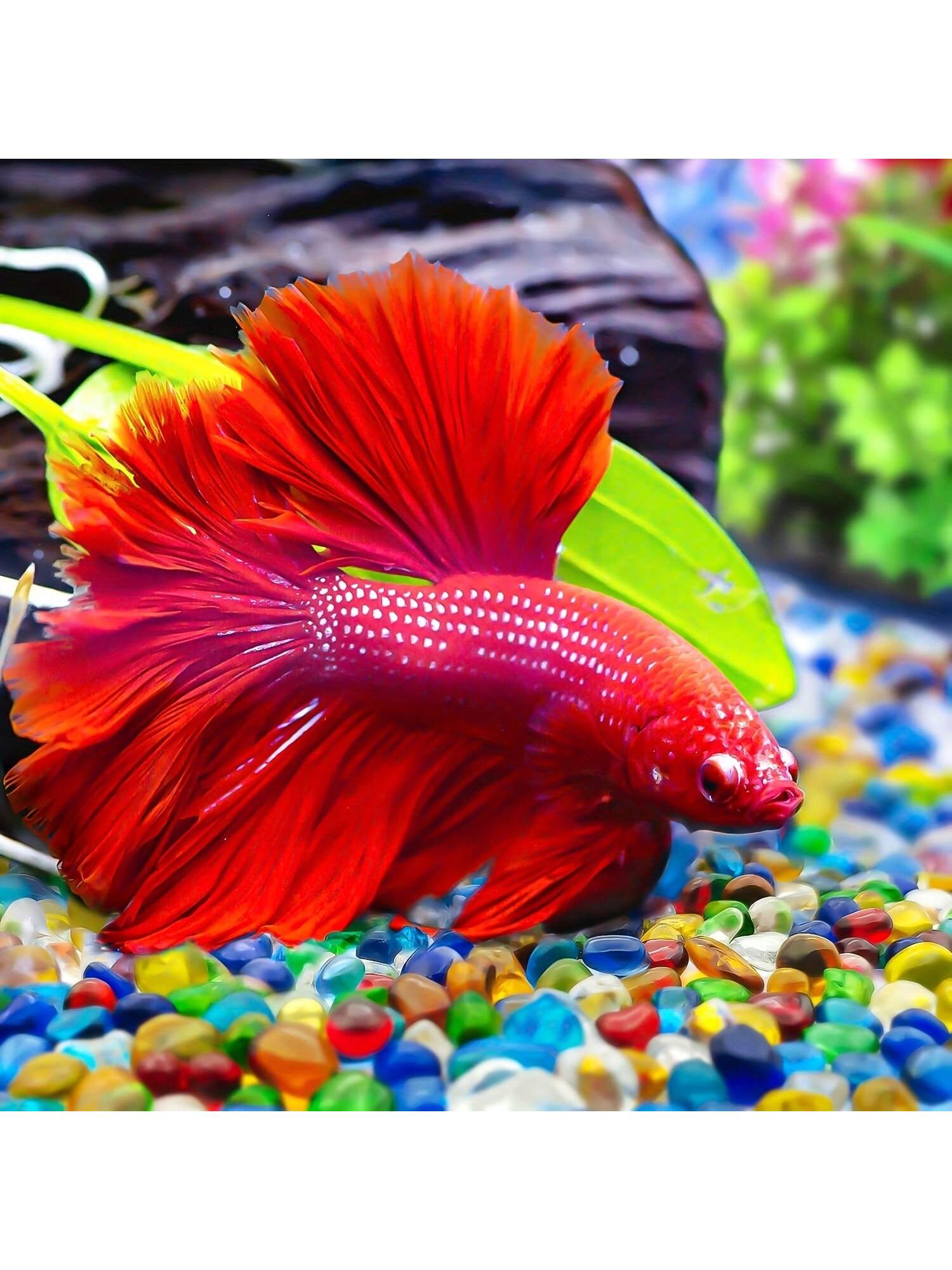 Blue Glass Gravel 3 4mm Aquari - Marine Aquarium Gravel 评论和价格
