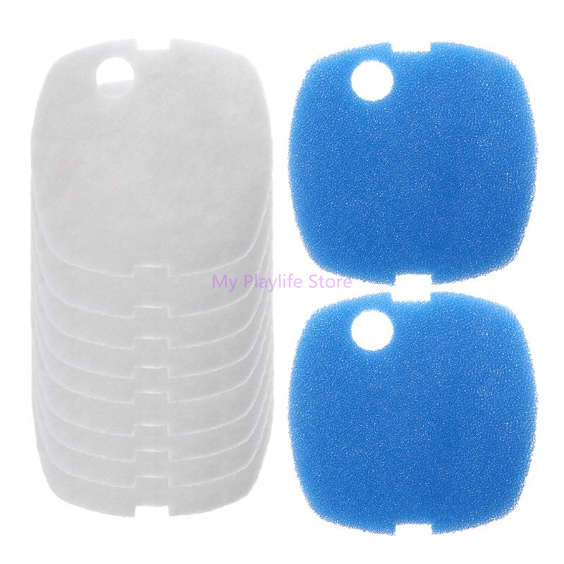 10pcs Aquarium Filter Pads Spo - Aquarium Blue Marine Reef 60 评论和价格
